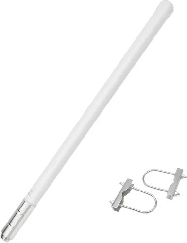 Antena de radio móvil de fibra de vidrio UHF, antena base GMRS de 400-470 mhz, conector SO239 de 17 pulgadas para radioaficionado repetidor de