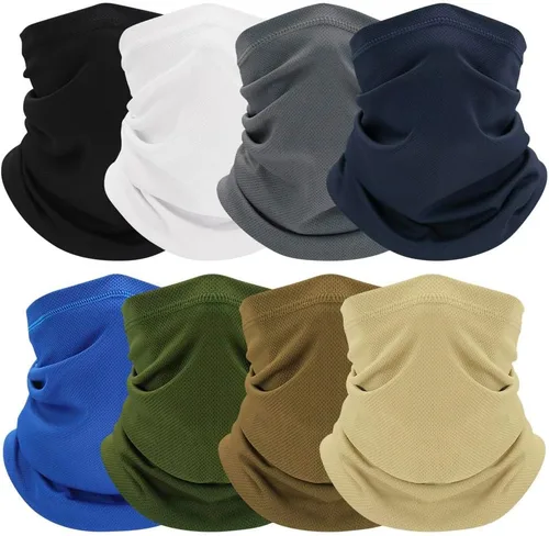 Miniatura 7 de 8 unidades de polaina de cuello refrescante para hombres y mujeres Gator Bandana cara bufanda cubierta pesca motocicleta transpirable protección
