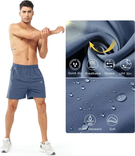 Miniatura 275 de NORTHYARD - Pantalones cortos deportivos para correr para hombres, ligeros, de secado rápido, 7, 5 o 9 pulgadas, para senderismo, deportes, gimnasio