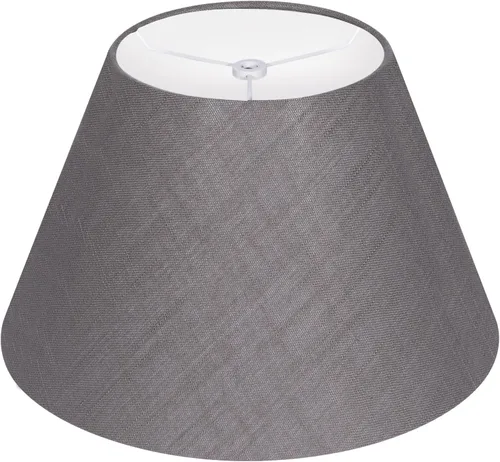 Miniatura 9 de Alucset. - Pantalla mediana para lámpara, pantalla de tela de barril para lámpara de mesa y de pedestal, 7 x 13 x 7.8 pulgadas, hecho a mano de lino
