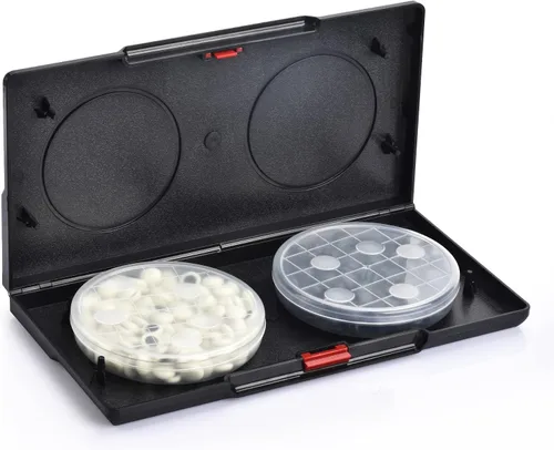 Miniatura 3 de Juego de mesa Go de 19 x 19 pulgadas con tablero de viaje plegable grande (11.3 pulgadas) y piedras de plástico magnéticas juegos de estrategia Weiqi