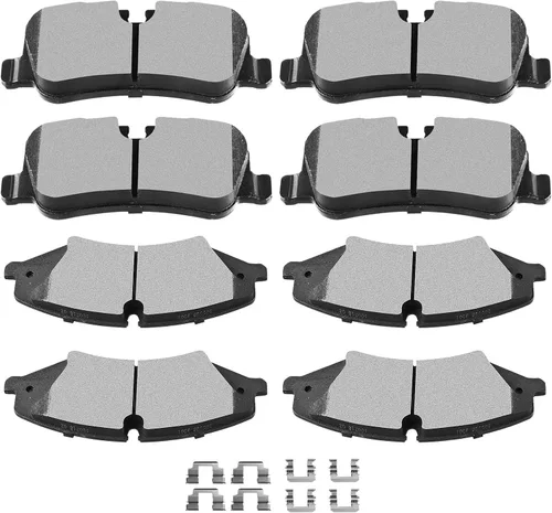 Miniatura 14 de Juego de pastillas de cerámica, D374 D621 D948 SCITOO 8 piezas de pastillas de freno delanteras y traseras para Honda Civic del Sol 1994-1997