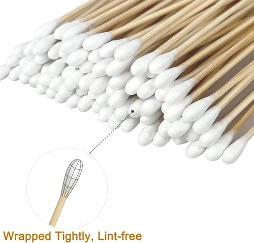 Miniatura 2 de Gun Cleaning Swabs, Dual - Ends Tips, 6 Inch Gun Cleaning Supplies, Long Cotton Swabs with Bamboo Sticks in A Storage Case for Gun Cleaning and