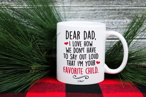 Miniatura 6 de Regalos para papá de hija hijo para Navidad, regalos para papá, taza de café para el padre para el esposo de parte de la esposa, tazas divertidas