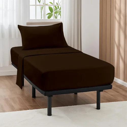 Miniatura 12 de ARlinen Juego de sábanas de 4 piezas para cuna de 25 x 75 pulgadas, colchón ajustable de algodón egipcio que se adapta a hasta 4 a 8 pulgadas
