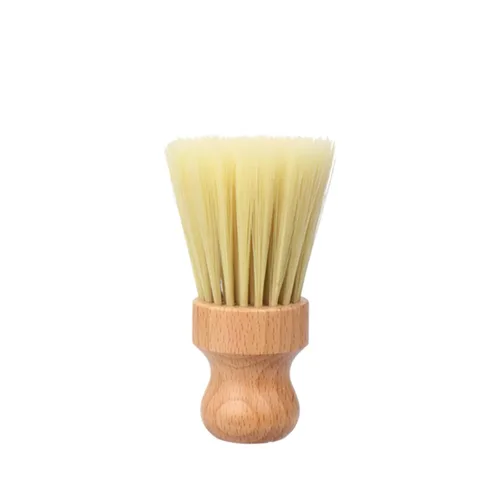 Miniatura 3 de 3 paquetes de cepillo profesional para peluquero para el cuello, limpieza de pelo, cerdas de nailon ultra suaves, cepillo para quitar el pelo suelto