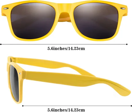 Miniatura 9 de TUPARKA Paquete de 20 lentes de sol para niños a granel para fiestas de verano en la piscina, fiestas de cumpleaños, bolsas de golosinas, color verde