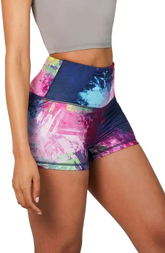 Miniatura 3 de Tough Mode Pantalones cortos deportivos para mujer, de tiro alto, 3 pulgadas, 5 pulgadas, súper suaves, para entrenamiento, correr, yoga, voleibol