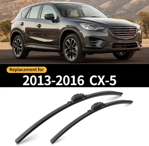 Miniatura 2 de Limpiaparabrisas delanteros y traseros, juego de 3 limpiaparabrisas de repuesto para Mazda CX-5 2013-2016, limpiaparabrisas para ventanas de auto