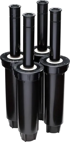 Miniatura 13 de Rain Bird 1802AP4PK - Aspersor profesional emergente, patrón ajustable de 0 a 360°, distancia de pulverización de 8 a 15 pies, altura emergente de 2
