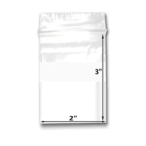 Miniatura 8 de 200 bolsas de plástico transparente de 6 x 9 pulgadas, bolsas de polietileno con cierre resellable de 2 mil con cierre resellable Claro