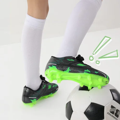 Miniatura 6 de DREAM PAIRS Tacos de fútbol para niños y niñas, zapatos de fútbol para niños pequeños, niños grandes