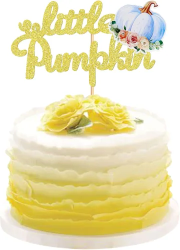 Miniatura 19 de 24 adornos para cupcakes de calabaza con purpurina, decoraciones de baby shower, tema de cosecha de otoño, suministros para fiestas de cumpleaños