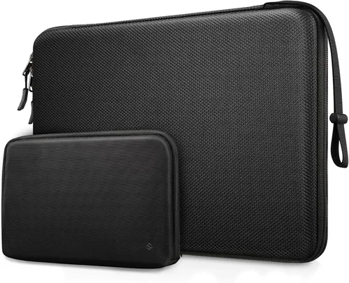 Miniatura 13 de FINPAC Funda rígida para laptop con funda para accesorios compatible con MacBook Neo (A18 Pro), MacBook M5/M4/M3/M2 de 13 pulgadas (2026-2022)
