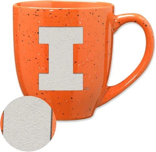 Miniatura 272 de Rico Industries NCAA Virginia Tech Hokies Maroon - Taza de café de cerámica grabada con láser, color del equipo, 16 onzas