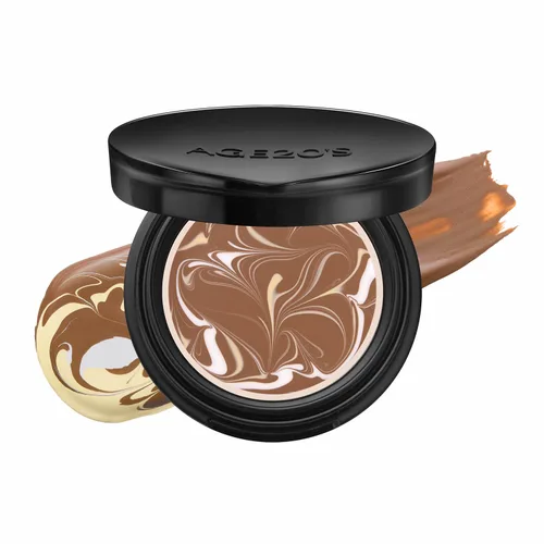 Miniatura 57 de [Tamaño mini] AGE20'S Signature Essence Pact 13C Base de cojín coreana vegana Paquete de 1 Base crema, acabado húmedo y brillante, cobertura