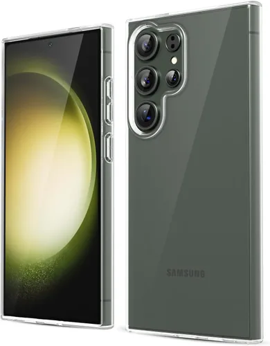 Miniatura 289 de oakxco Funda para teléfono Samsung Galaxy S21 Ultra con agarre de silicona líquida, bonita funda delgada y delgada de goma suave de TPU lisa