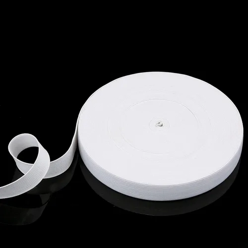 Miniatura 6 de Hicarer Elástico de 3/4 pulgadas para coser bandas elásticas anchas de punto, carretes elásticos de 21.5 yardas, cordón elástico para proyectos
