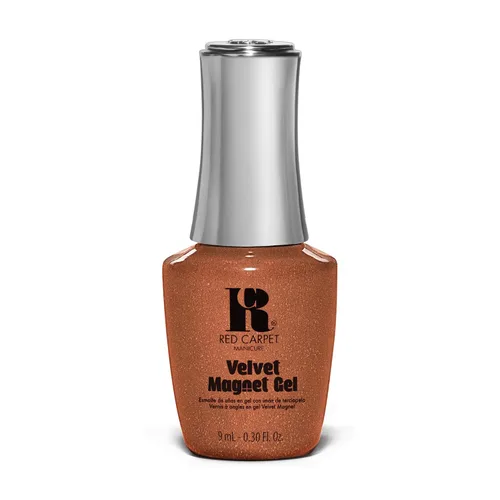 Miniatura 10 de Red Carpet Manicure Fortify & Protect - Esmalte de gel con imán de terciopelo bronce para uñas fuertes y saludables, impregnado con vitamina A