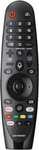 Miniatura 8 de Mando a distancia de repuesto universal para televisor Hisense, compatible con todos los televisores inteligentes Hisense 4K UHD Android, sin