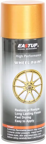 Miniatura 19 de EASTUP Pintura Metálica Premium Oro Champán para Llantas - Acabado Brillante, Alta Durabilidad, Resistente al Desvanecimiento, Pintura en Aerosol