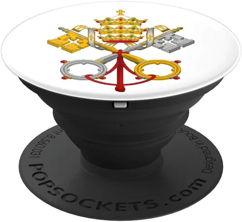 Miniatura 4 de Papal Regalia and Insignia PopSockets - Soporte para teléfonos y tabletas, Negro