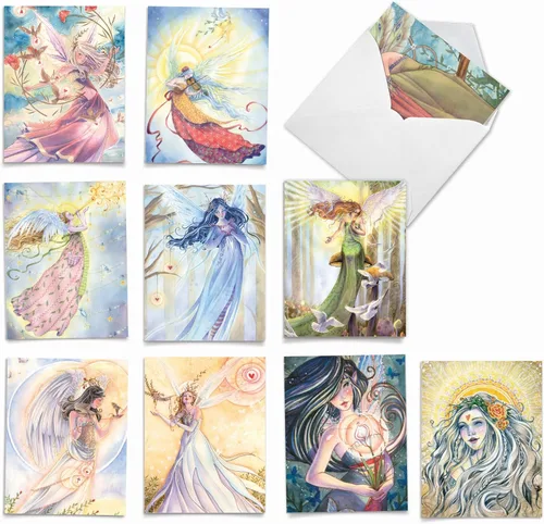 Miniatura 13 de The Best Card Company - 10 notas de agradecimiento en caja con sobres, varios artículos de papelería para decir gracias para hombres y mujeres