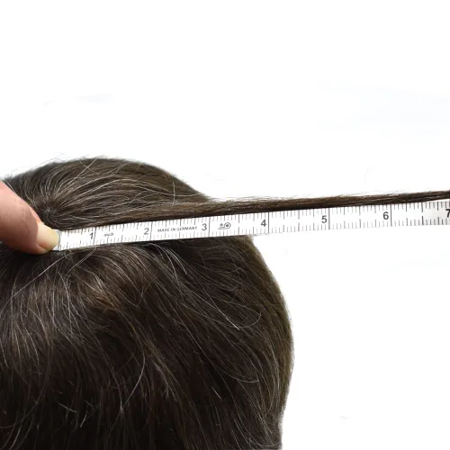 Miniatura 7 de Toupee - Pieza de cabello humano real, sistema de reemplazo de encaje suizo suave para hombre, pieza de pelo de tupé, protesis capilar para hombre