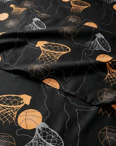 Miniatura 27 de Juego de sábanas de fútbol para niños tamaño Queen - 4 piezas de sábanas de fútbol - Ropa de cama con tema deportivo - Ultra suave, lindo y acogedor