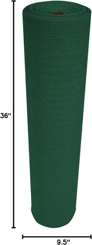 Miniatura 10 de Coolaroo Tela de sombra de jardín con 50% de bloqueo UV para plantas, tela transpirable resistente al desgarro para invernaderos, plántulas y Verde