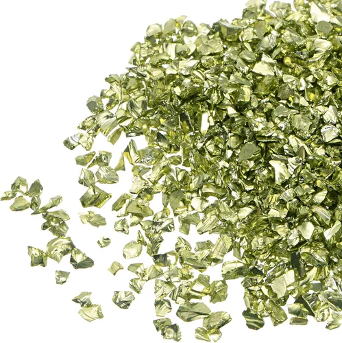 Miniatura 11 de uxcell Chips de vidrio triturado de 0.78 oz (20 g), vidrio metálico irregular con purpurina gruesa de 0.78 a 0.118 pulgadas para manualidades