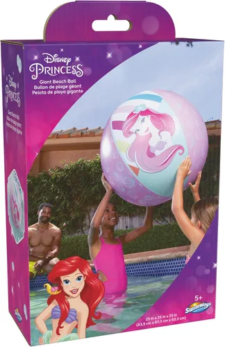 Miniatura 7 de Swimways Disney Princess Ariel - Pelota de playa gigante, juguetes de playa para niños y accesorios de piscina, juguetes de sirenita para niños de 5