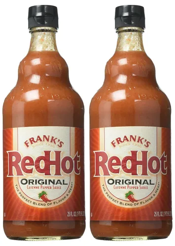Miniatura 3 de Frank's RedHot - Salsa de pimienta de cayena original, 25 onzas (paquete de 2)