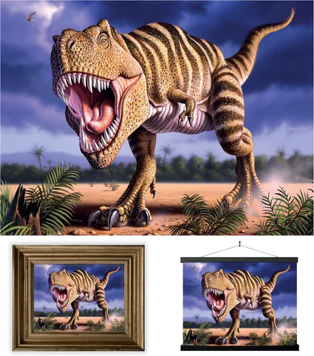 Miniatura 18 de Impresiones de arte de pared lenticular 3D LiveLife - El amor de un padre de Deluxebase. Póster 3D de león sin marco. Decoración de pared perfecta.