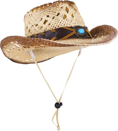 Miniatura 33 de Sombrero vaquero de paja con banda decorada, para disfraces de niños, de Simplicity