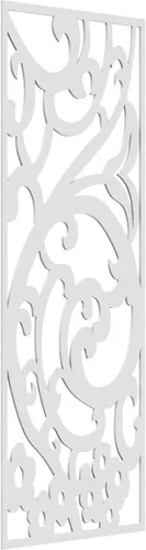 Miniatura 91 de Bridgewater - Paneles de pared decorativos de madera con calado, 9 3/8 pulgadas de ancho x 24 3/8 pulgadas de alto x 1/4 de alto, nogal