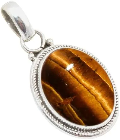 Miniatura 19 de Colgante de plata de ley 925 Joyería de plata hecha a mano para mujer, colgante de piedras preciosas naturales, regalo perfecto para ella