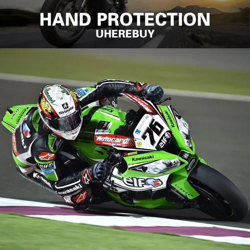 Miniatura 4 de Guantes de Motocicleta con Pantalla Táctil de Dedo Completo Guantes de Equitación con Protección de Nudillos para Hombres y Mujeres para Conducción