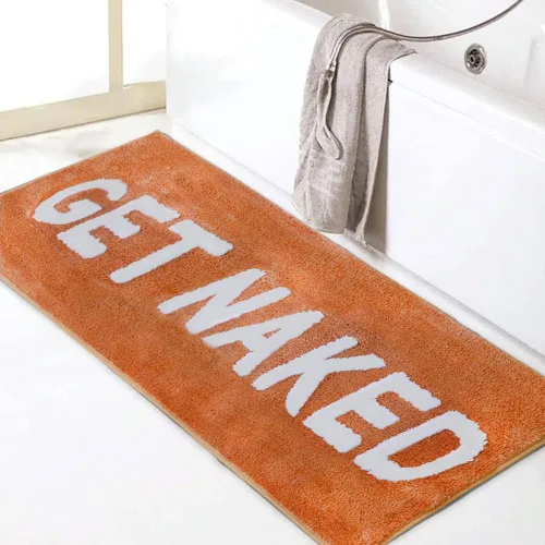 Miniatura 19 de Zeeinx Get Naked - Tapete de baño lindo para decoración de baño, alfombras de baño antideslizantes de microfibra lindas, decoración de baño Verde