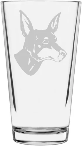Miniatura 428 de Perro de Presa Canario - Vaso de pinta personalizado con temática de perro grabado multiusos, 16 onzas