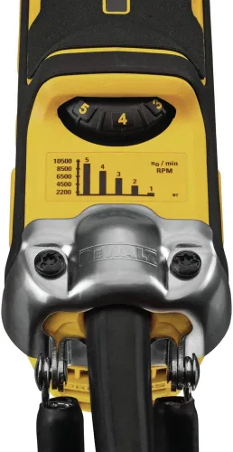 Miniatura 3 de DEWALT Amoladora angular con interruptor de paleta de 5 pulgadas, velocidad variable (DWE43214NVS)