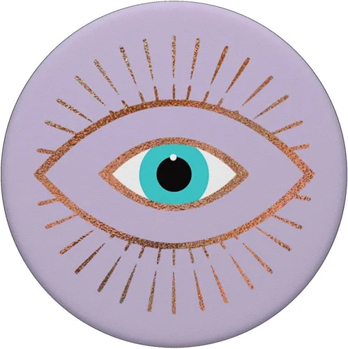 Miniatura 3 de Rose Evil Eye Light PopSockets PopSockets PopGrip: agarre intercambiable para teléfonos y tabletas