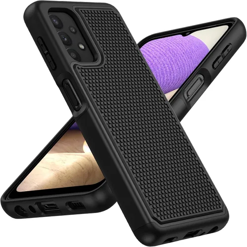 Miniatura 10 de Funda para Galaxy S21 FE 5G: Funda para teléfono S21 FE Samsung Cubierta protectora de doble capa de servicio pesado rugosa resistente a prueba