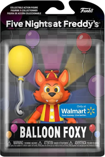 Miniatura 2 de Funko Figura de acción: Five Nights at Freddy's (FNAF) SB - Balloon Foxy - Juguete coleccionable - Idea de regalo - Producto oficial - para niños