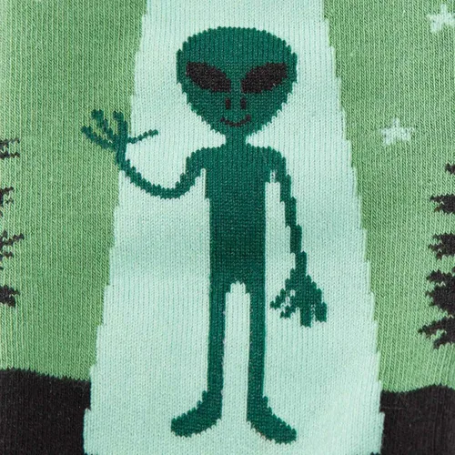 Miniatura 72 de Sock It To Me - Calcetines con diseño de extraterrestres y del espacio para hombre