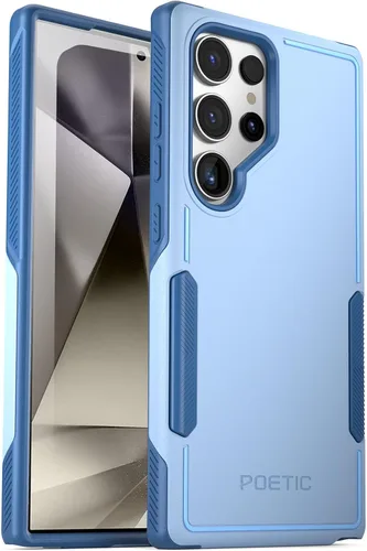 Miniatura 12 de Poetic Neon Series - Funda compatible con Galaxy S24 Ultra 5G de 6.8 pulgadas, doble capa, resistente, resistente, ligera, delgada, a prueba de Negro