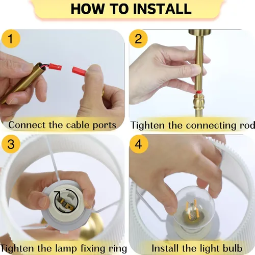 Miniatura 8 de Lámpara de Mesa Recargable Inalámbrica, Luz Cálida de Escritorio, Lámparas Táctiles Inalámbricas con Brillo Regulable Sin Escalones y Pantalla