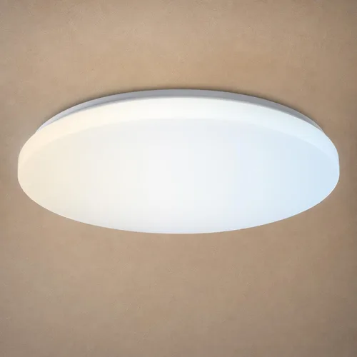 Miniatura 10 de Hamilyeah Lámpara de techo LED de montaje empotrado con pantalla de tela, accesorio de iluminación de cocina de 12 pulgadas, montaje de techo 5CCT