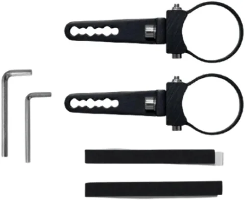 Miniatura 6 de SuperATV Abrazadera de tubo de aluminio resistente de 2 pulgadas - Juego de 2 - Uso para fijar luces, espejos, altavoces y mucho más