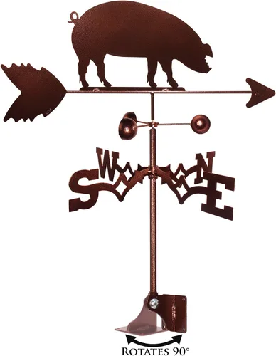 Miniatura 2 de SWEN Products Veleta Pig HOG Piggy (montaje ajustable incluido)
